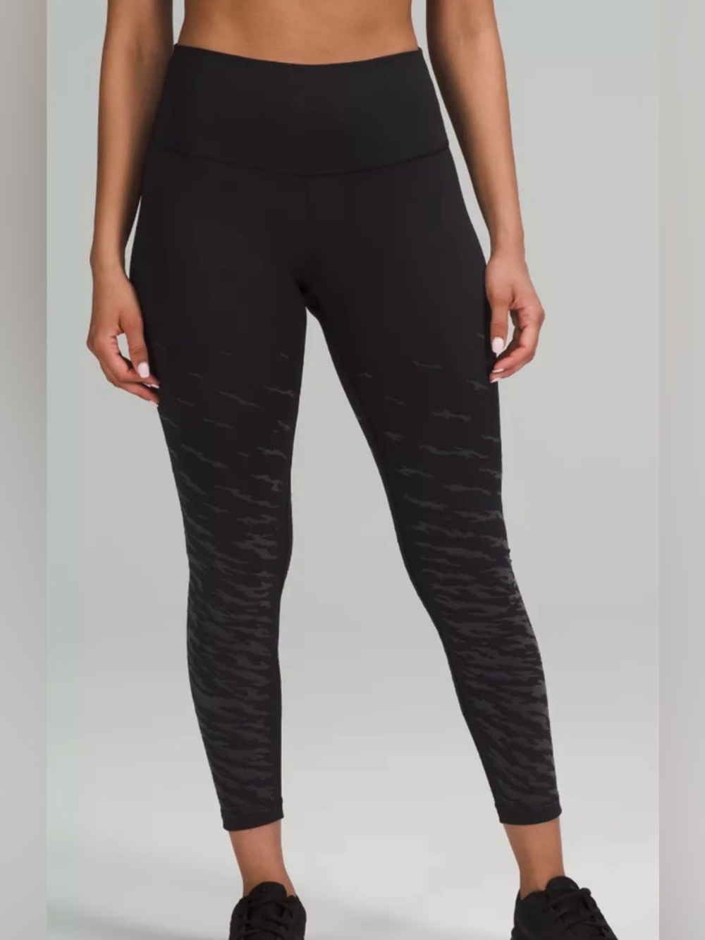 NWOT LULULEMON SZ 6 BLACK WUNDER UNDER High rise special edition  25inch